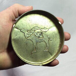 Vintage Camel Smokin' Joe's Racing Camel Ashtray